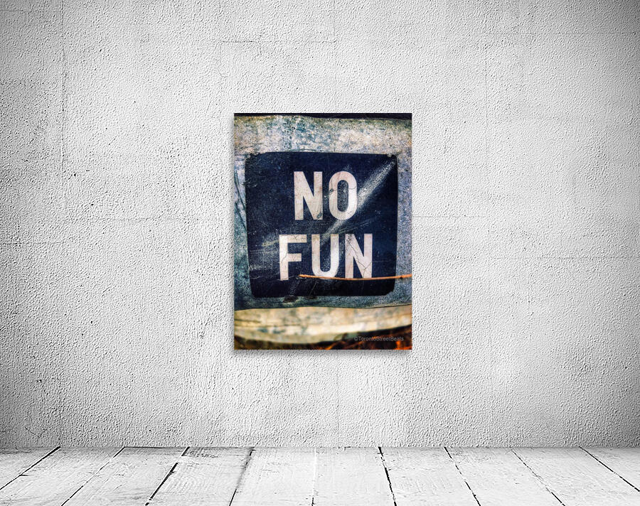 No Fun Wall Preview