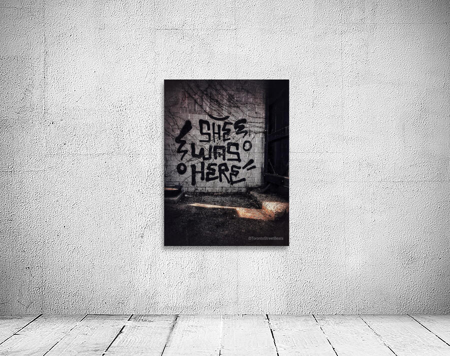 She was here... Wall Preview