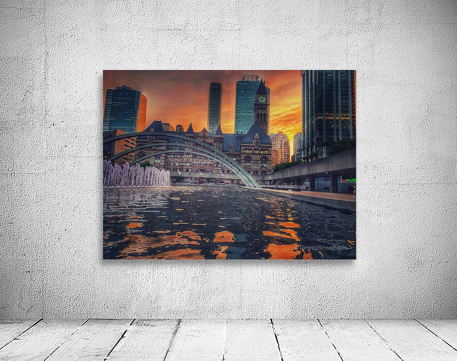Old Square View Wall Preview