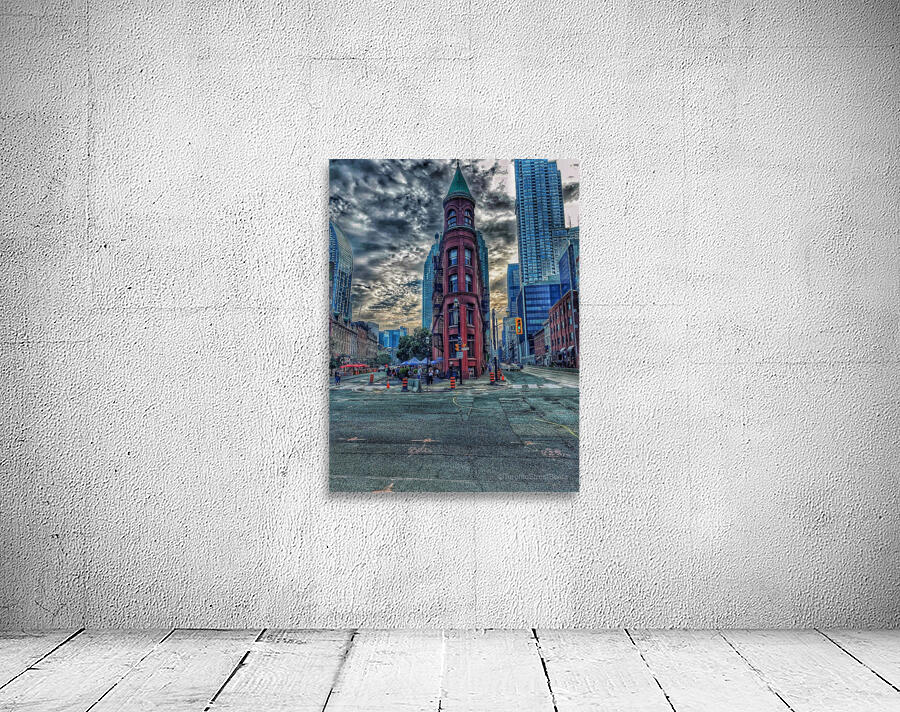 Toronto Flatiron Building Wall Preview