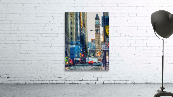 Bay Street Clock Wall Preview