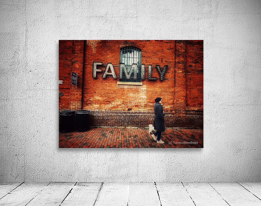 The Distillery District Family Wall Preview