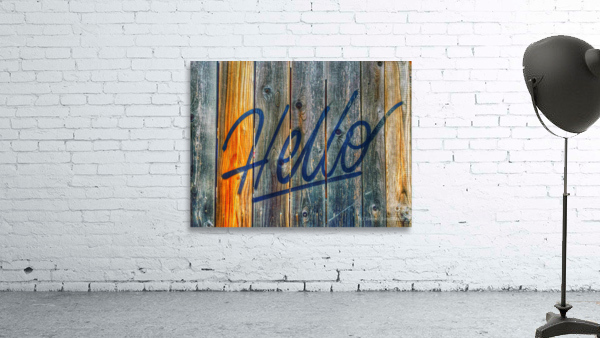 Just Say Hello Wall Preview