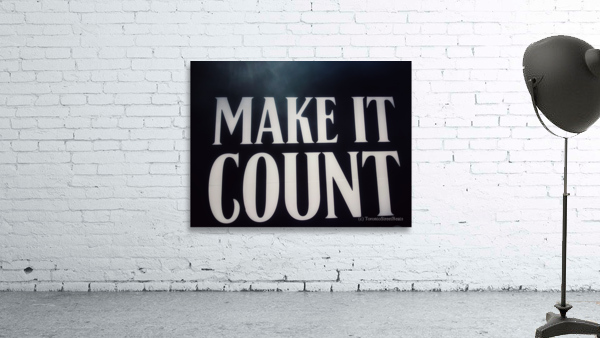 Make it count Wall Preview