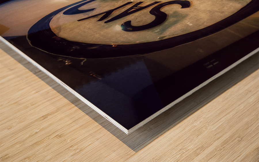 So What Wood print
