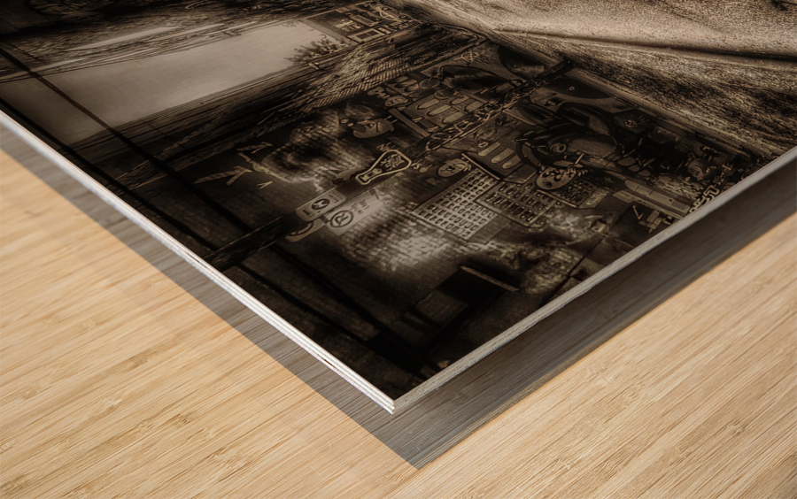 Graffiti Games Wood print