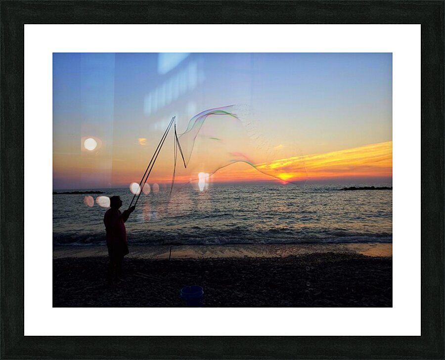 Pop Goes the Bubble Picture Frame print