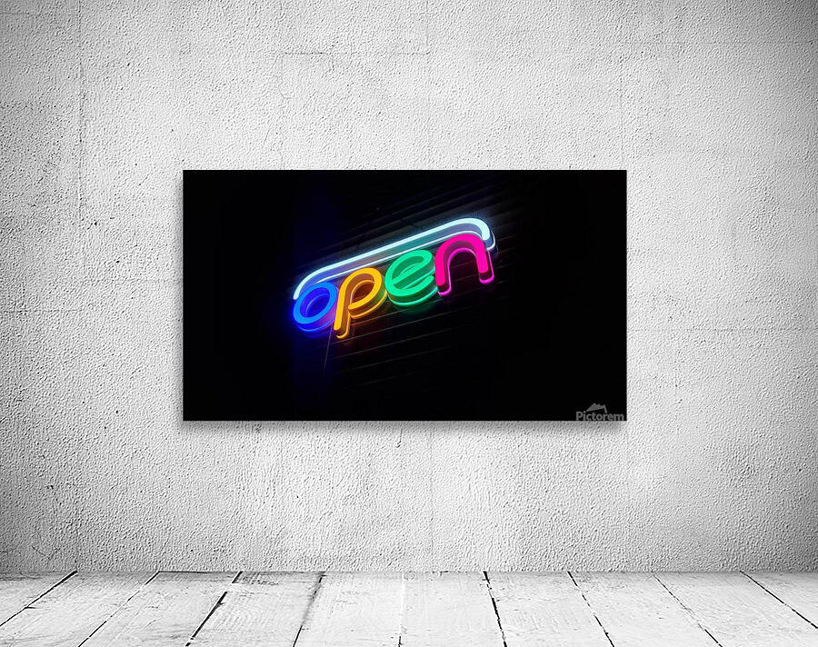 Open for business Wall Preview