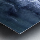 Blue Wave Metal print