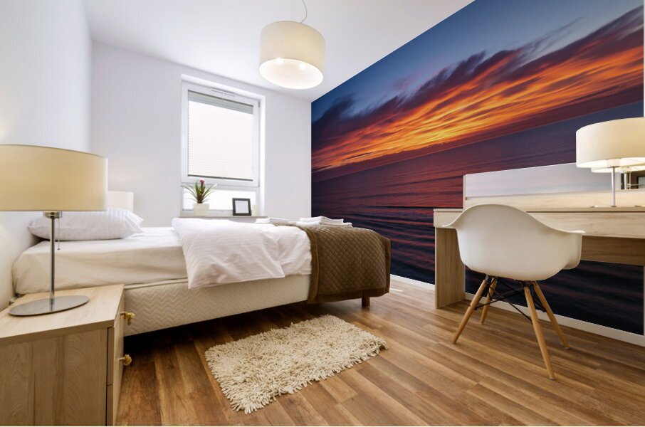 Deep Purple Mural print