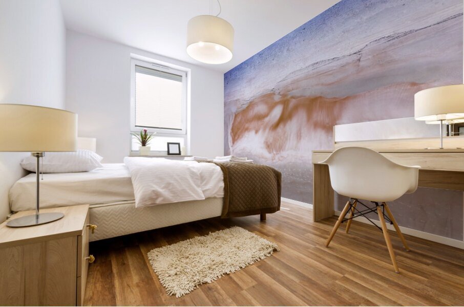 Sleeping Fox Mural print