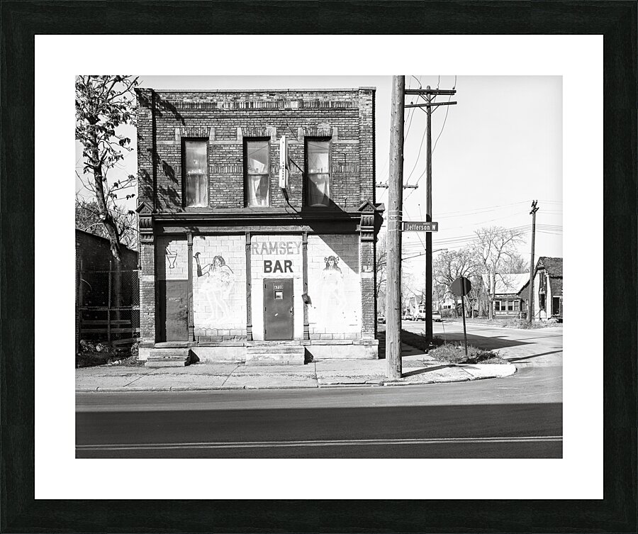 Ramsey Bar Picture Frame print