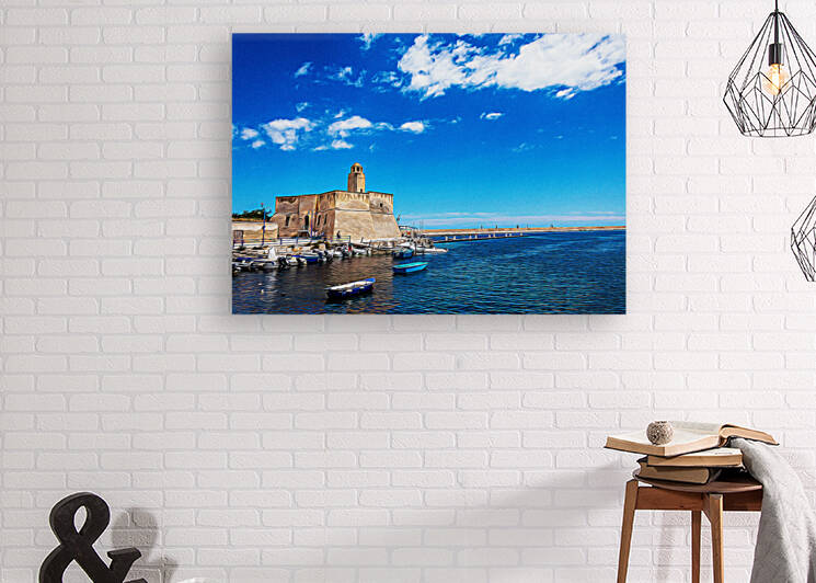 Villanova port harbour Marina Ostuni on the Adriatic sea by sergiopazorama