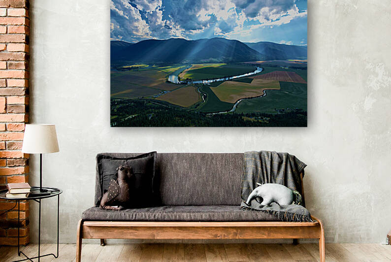 Sunray Mountains Drone Photography by Drone Photography