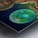 The Gods Universal Code Metal print