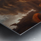 God taking different form to grant wish  Metal print