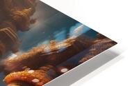 God taking different form to grant wish  HD Metal print