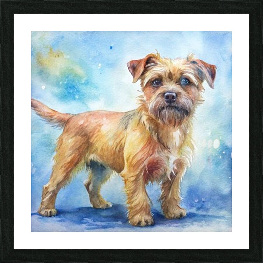  Contemplative Canine Picture Frame print