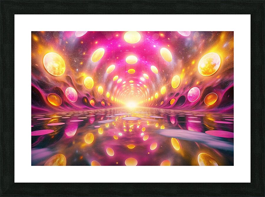 Cosmic Gateway Picture Frame print