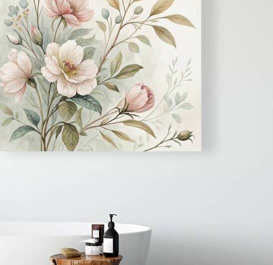 Timeless Elegance – Vintage Botanical Art by VintageBioCanvas Studio
