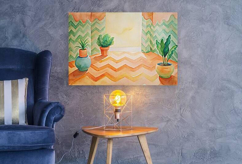  Sunlit Corner by VintageBioCanvas Studio