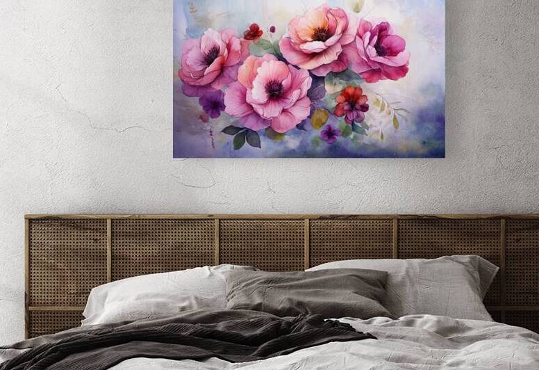 Whispers of Spring or Floral Serenity by VintageBioCanvas Studio
