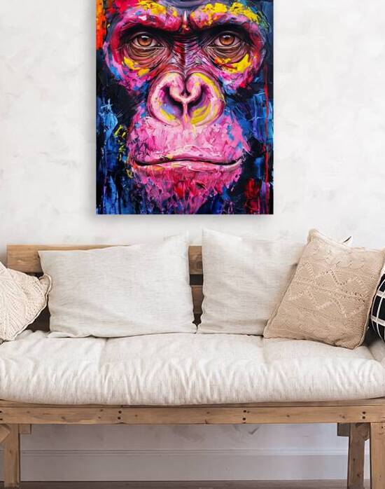 Prism of the Primate by VintageBioCanvas Studio