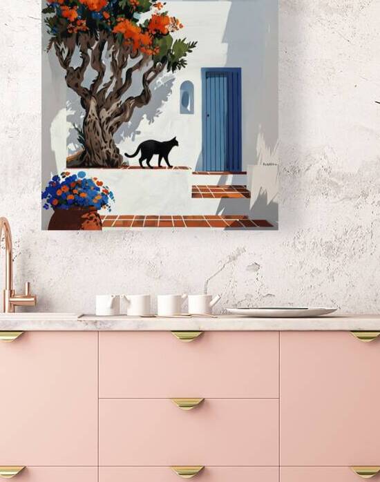 Mediterranean Serenity by VintageBioCanvas Studio