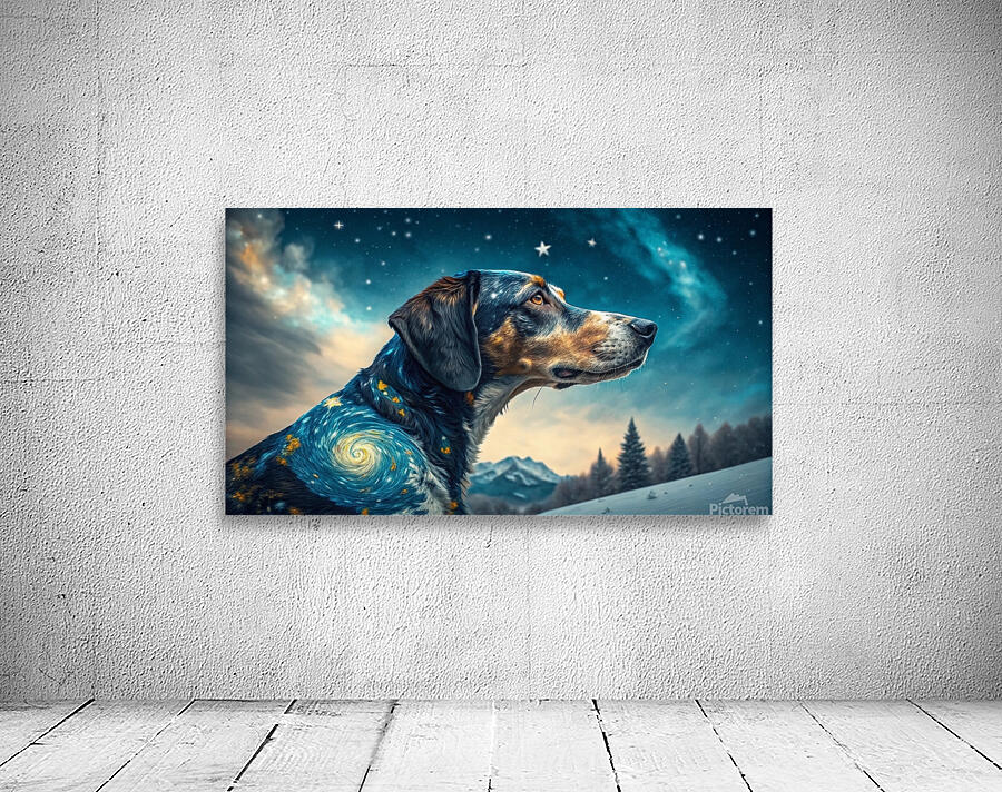 Cosmic Canine Wall Preview