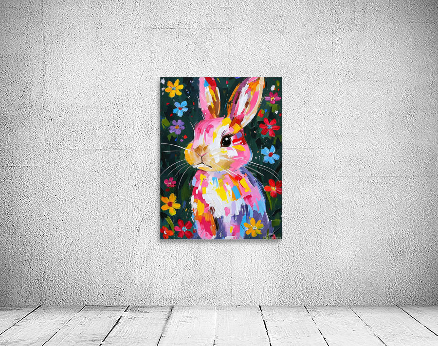 Bunny in Bloom Wall Preview