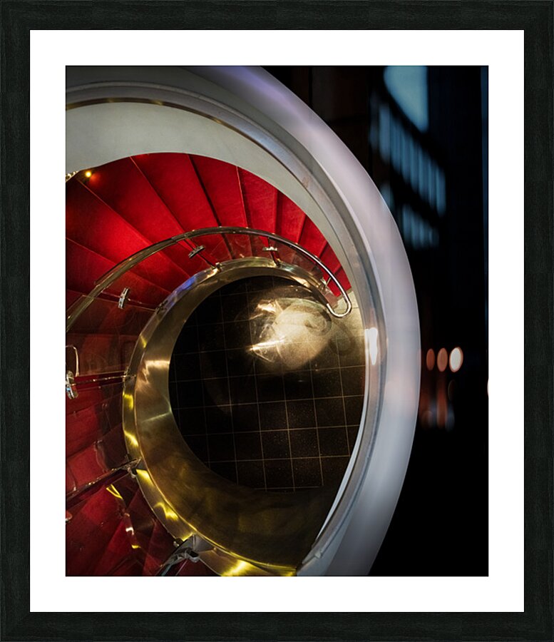 Golden Eye Picture Frame print