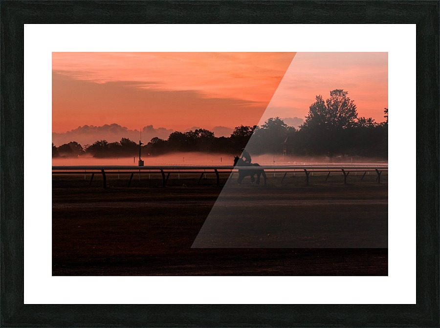 Early Morning Workout Picture Frame print