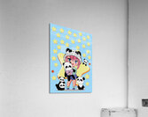 Creative Anime Wall Art | Girls Animal Companions 19 Acrylic Print