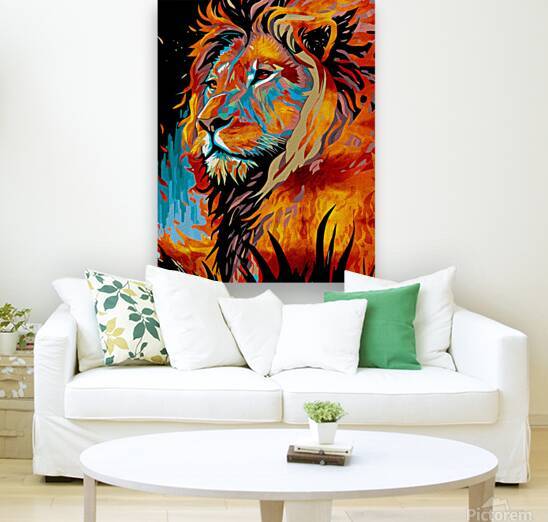 Guardian of the Night Majestic Lion by Ramy Salah Hefny