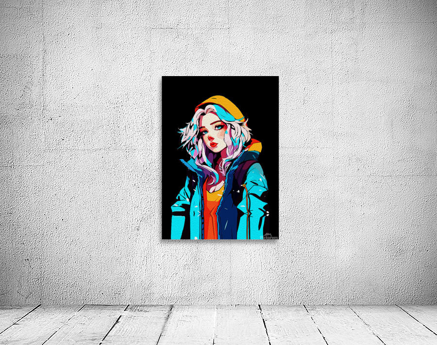 Creative Anime Wall Art | Girls 10 Wall Preview
