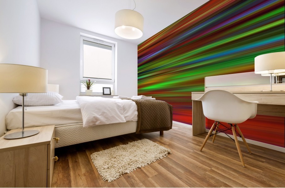 Colorful Lines Mural print