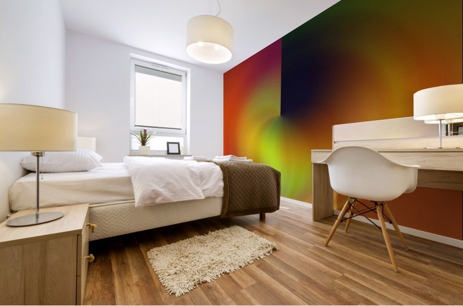 Heart Abstraction Mural print