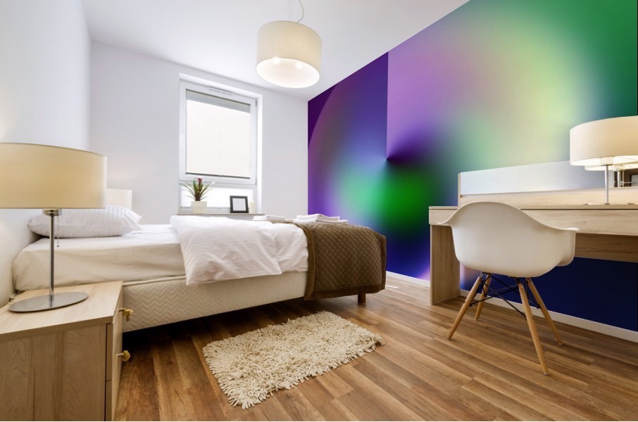 Heart Abstraction Mural print