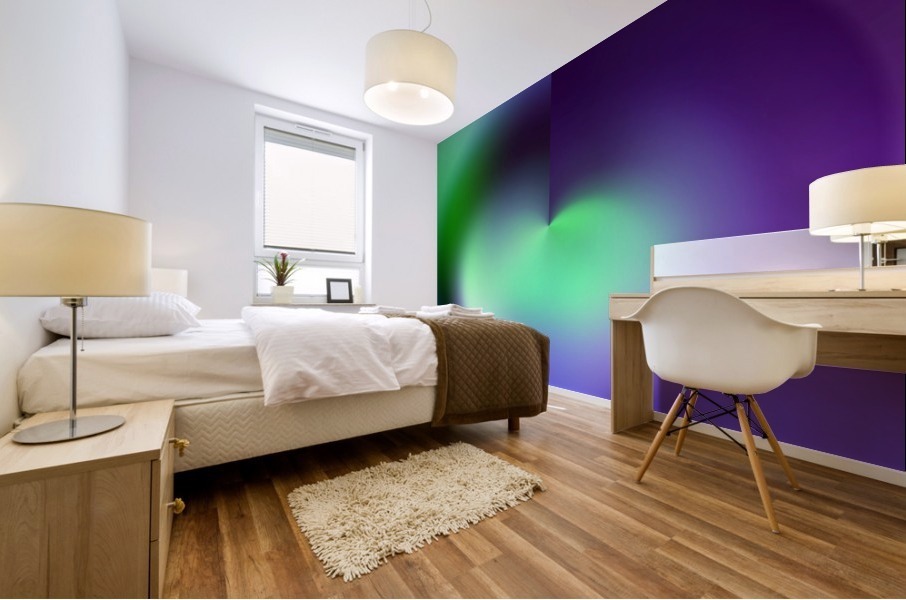 Heart Abstraction Mural print