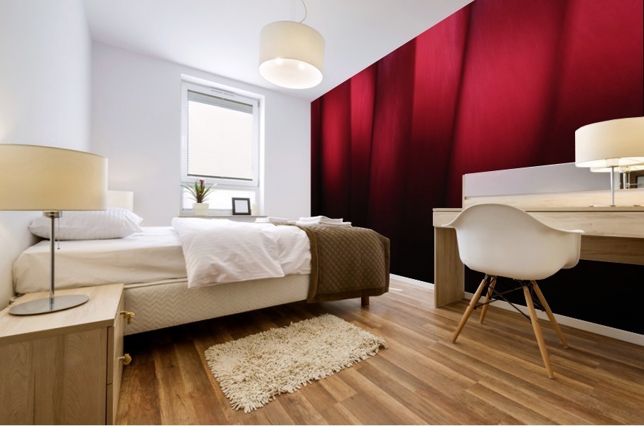 The Curtain Mural print
