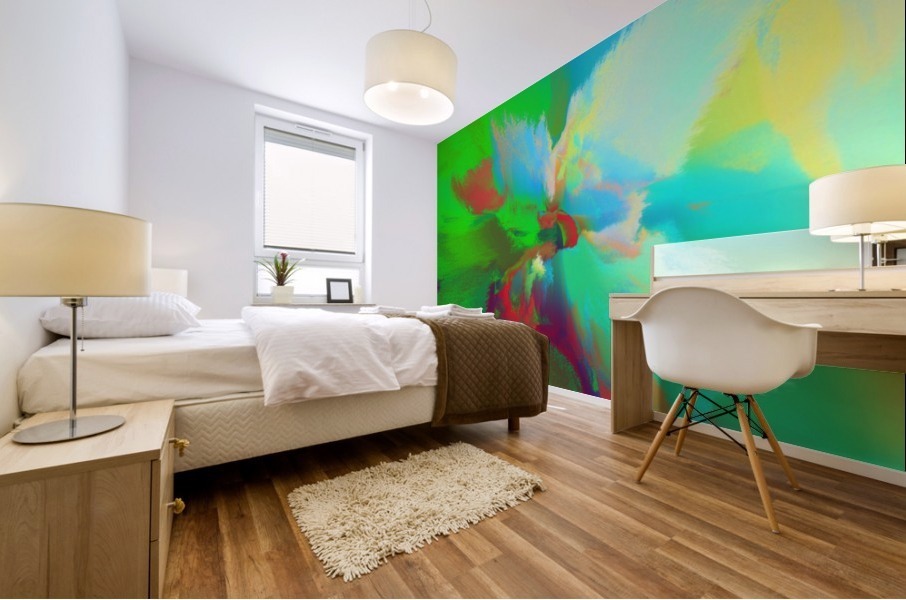 Flower Abstraction2 Mural print