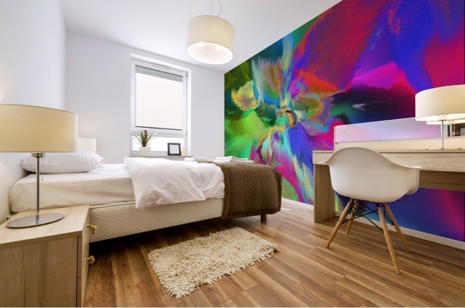 Flower Abstraction1 Mural print