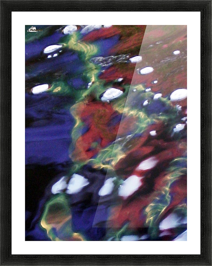 Abstraction on the Water Picture Frame print