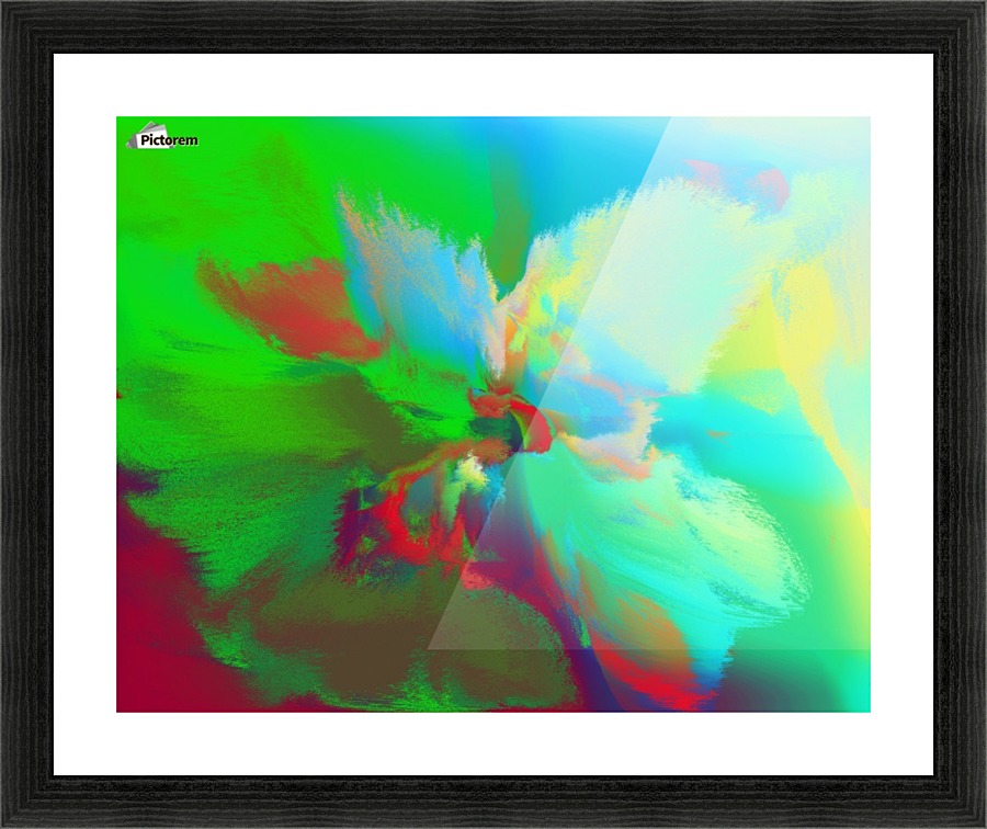 Flower Abstraction2 Picture Frame print