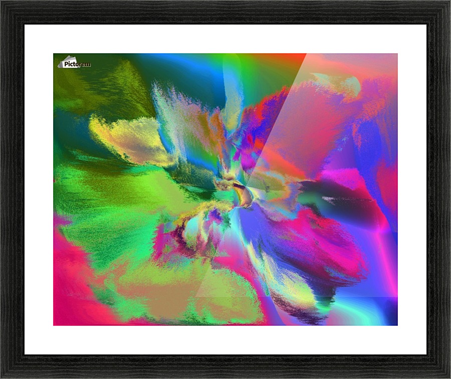 Flower Abstraction1 Picture Frame print