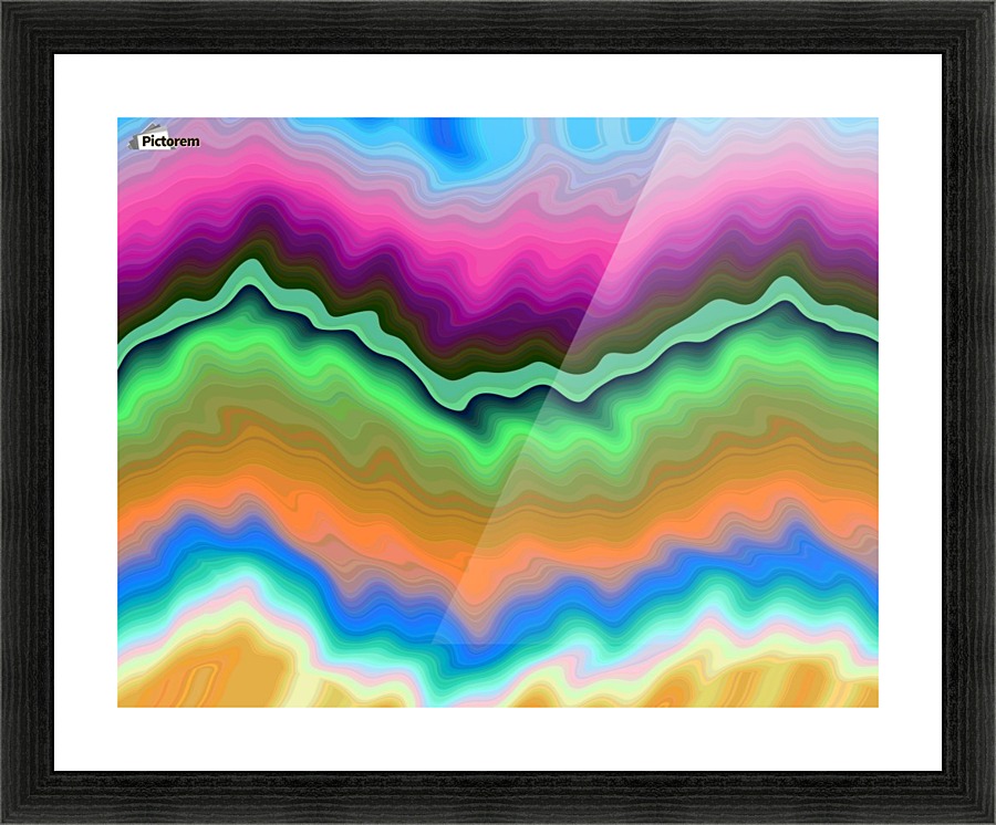 Abstract Pattern5 Impression et Cadre photo