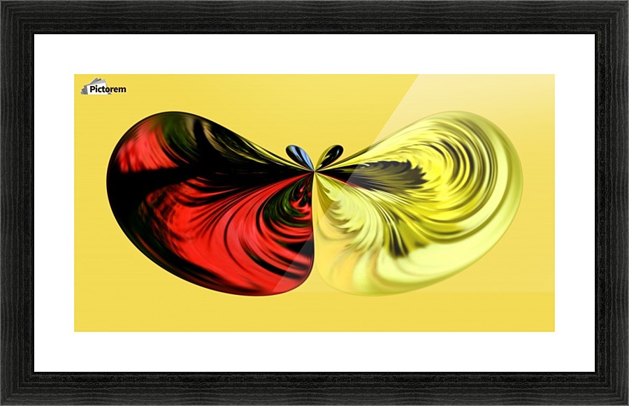 Butterfly Picture Frame print