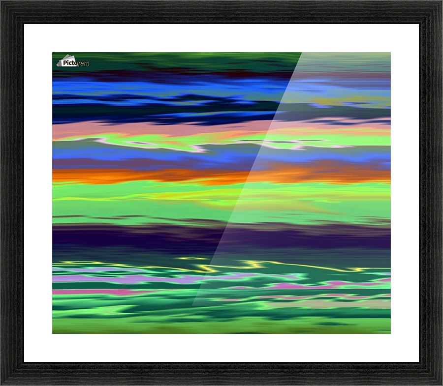 Wave11 Picture Frame print