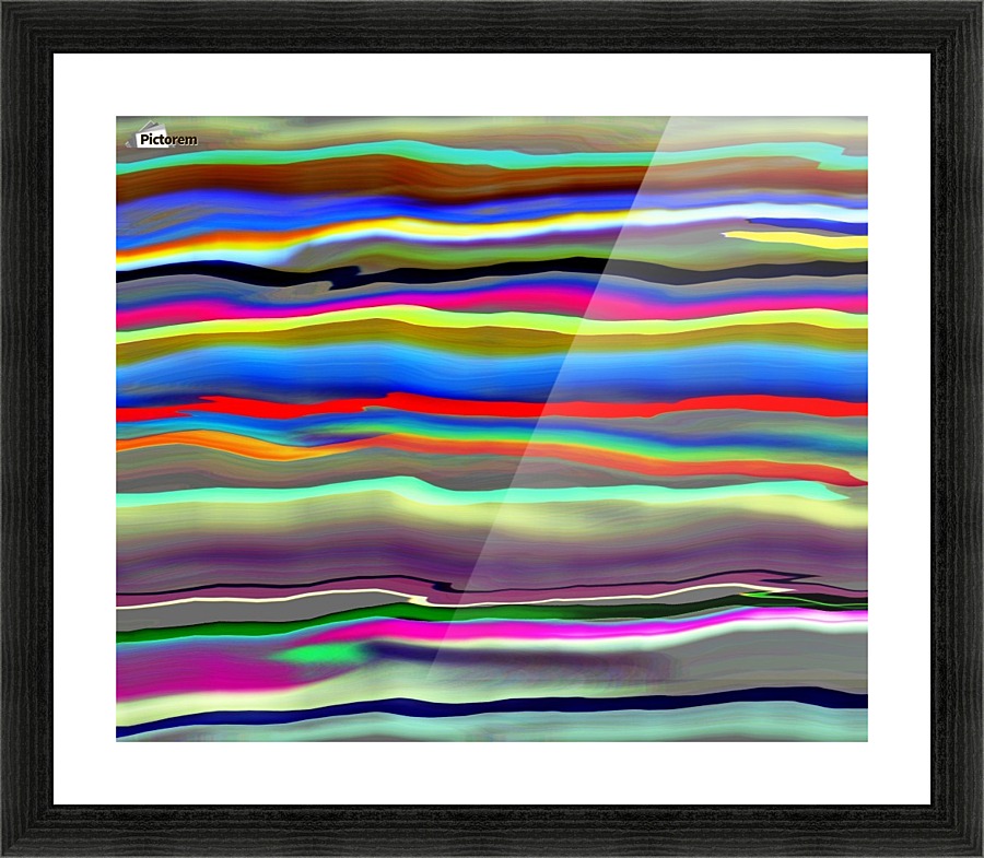 Wave10 Picture Frame print