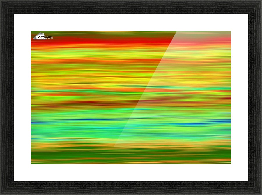 Energetic Lines Picture Frame print